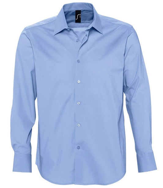 17000 — SOL'S Brighton Long Sleeve Fitted Shirt