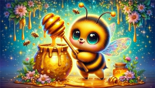 Bee 12oz Kids Water Bottle | Stainless Steel Bumblebee Bottle