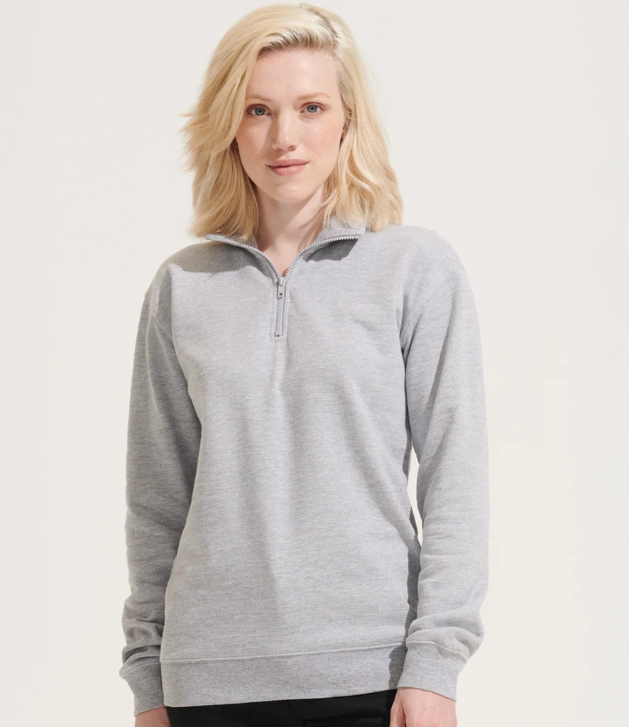 04234 — Unisex ¼ Zip Sweatshirt