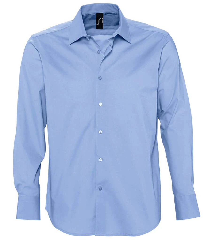 17000 — SOL'S Brighton Long Sleeve Fitted Shirt