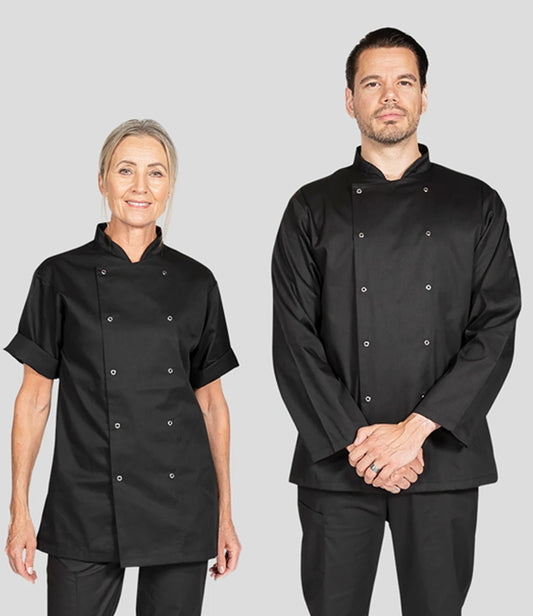 AF002 — Dennys Short Sleeve Chef's Jacket