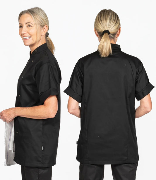 AF002 — Dennys Short Sleeve Chef's Jacket