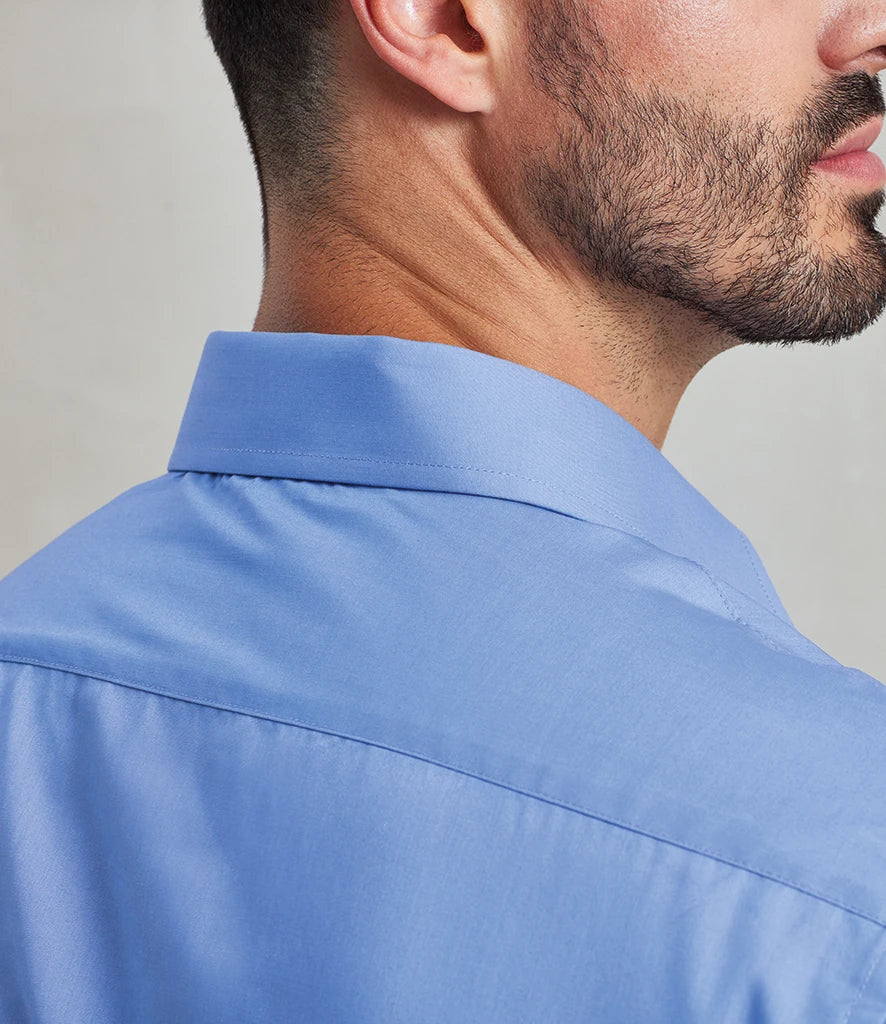PR202 — Premier Short Sleeve Poplin Shirt