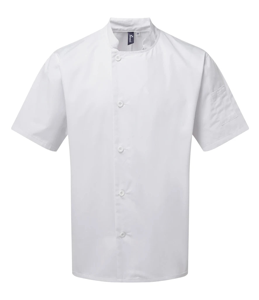 PR900 — Premier Short Sleeve Chef's Jacket