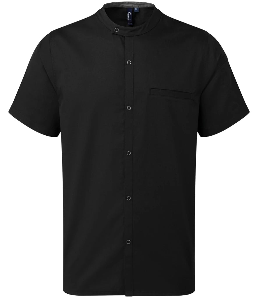 PR904 — Premier Recyclight Short Sleeve Chef's Shirt