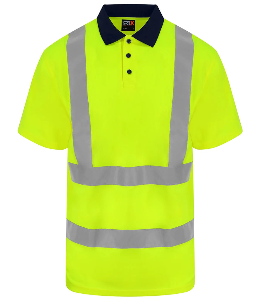 RX710 — Pro RTX Hi-Vis Polo Shirt