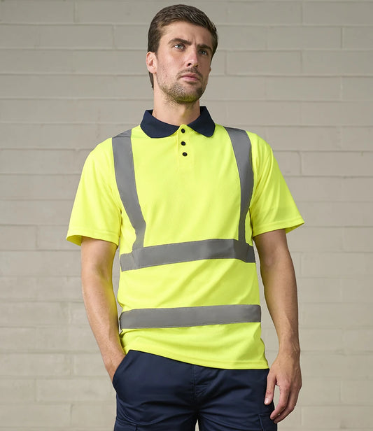 RX710 — Pro RTX Hi-Vis Polo Shirt