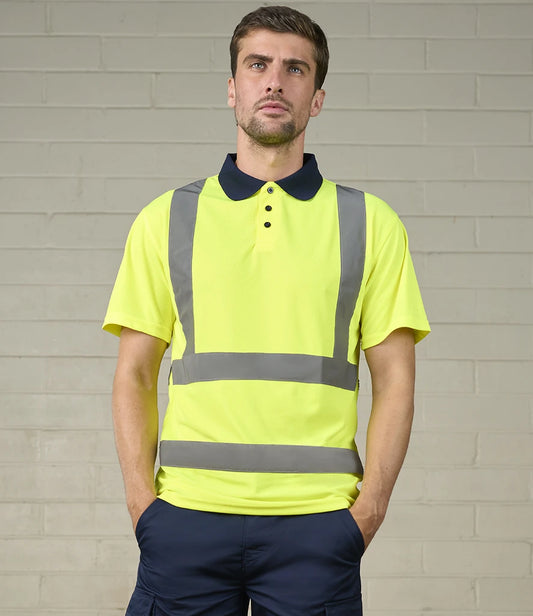 RX710 — Pro RTX Hi-Vis Polo Shirt