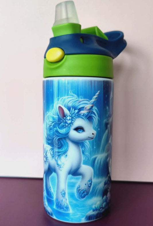 Unicorn 12oz Kids Water Bottle | Stainless Steel Magical Unicorn Bottle